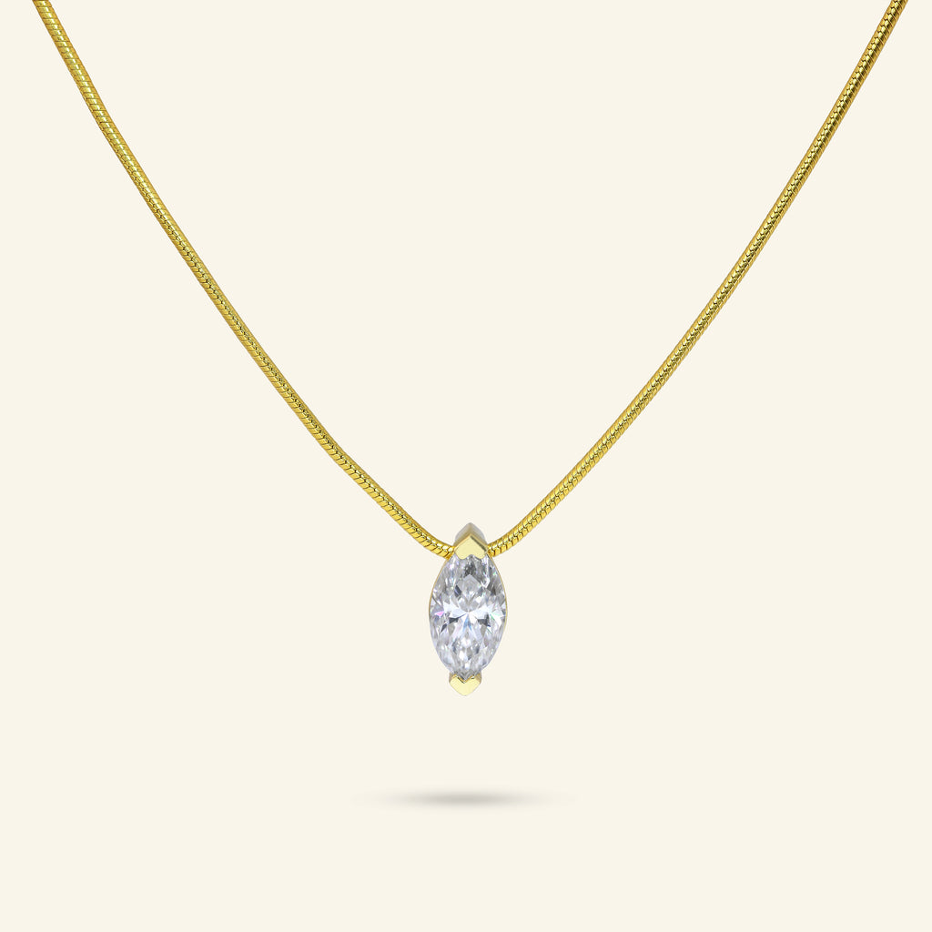 Sophia Marquise Pendant by Arvion Jewelry