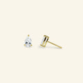 Vivi Pear Stud Earrings by Arvion Jewelry