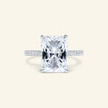 Nora Radiant Hidden Halo Ring by Arvion Jewelry