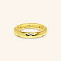 Gia Bezel Band by Arvion Jewelry