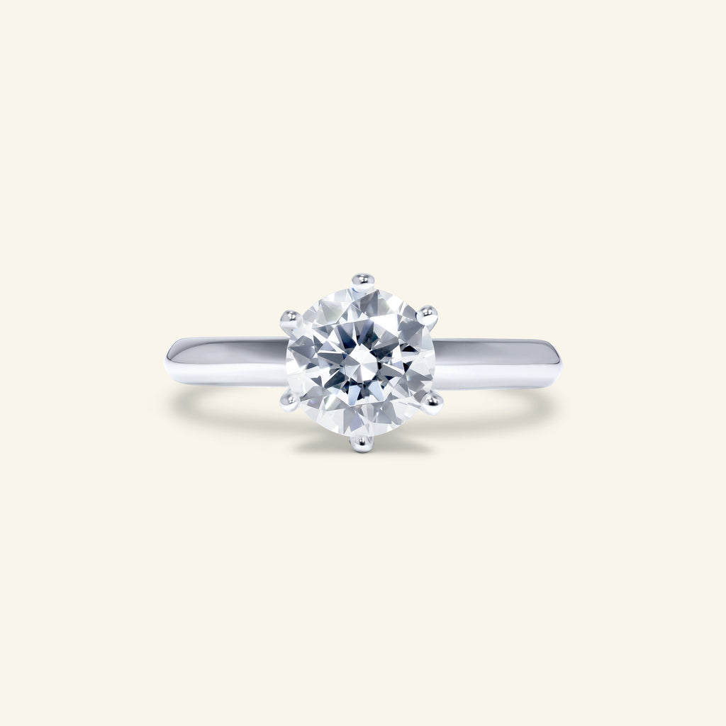 Rachel Round Ring by Arvion Jewelry