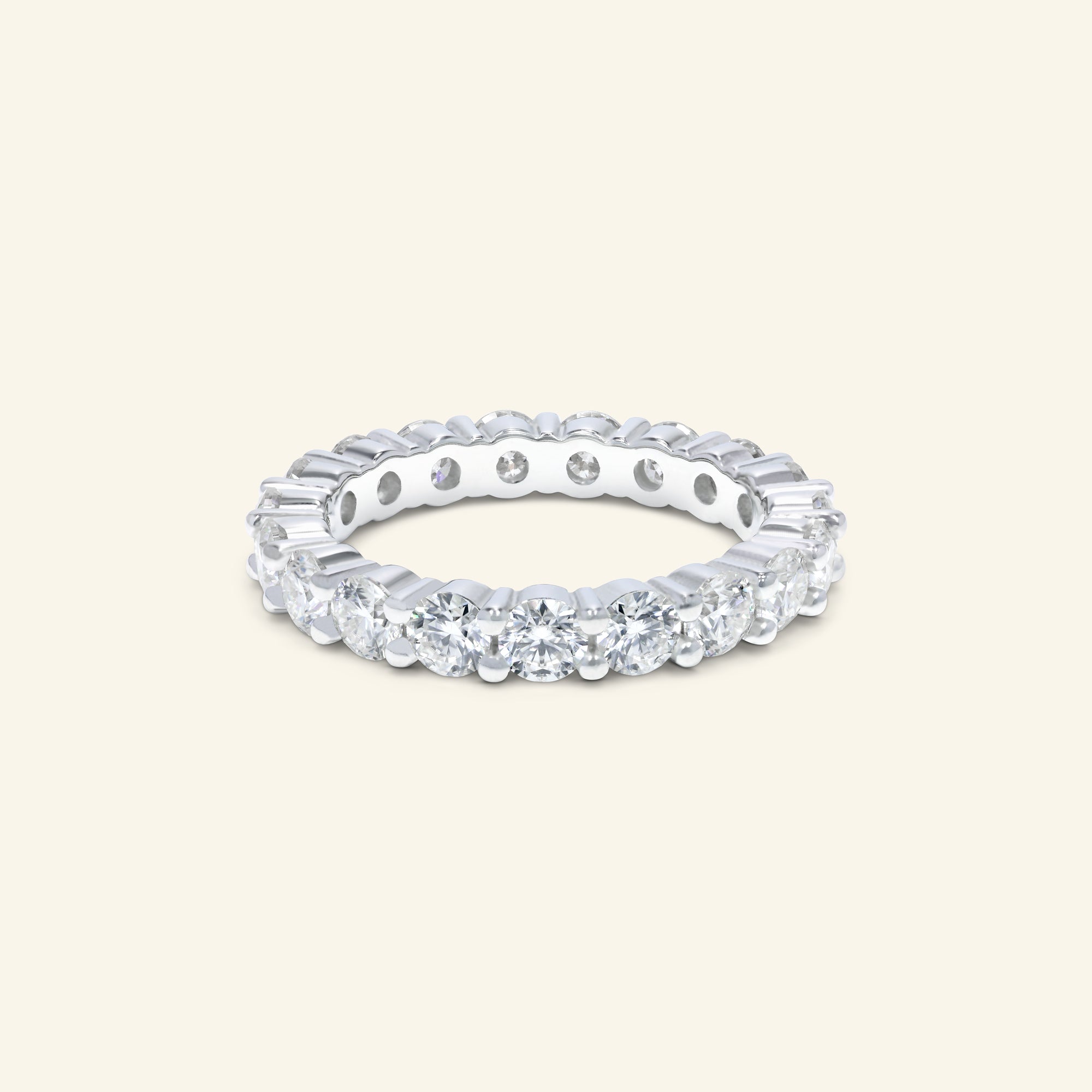 Bella Round Eternity Ring by Arvion Jewelry