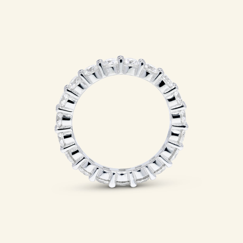 Bella Round Eternity Ring by Arvion Jewelry