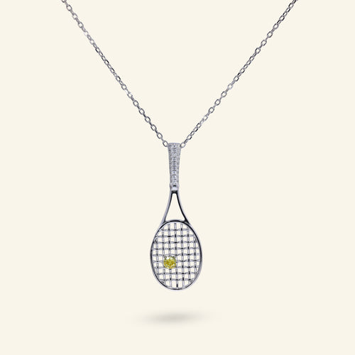 Akira Tennis Pendant Necklace by Arvion Jewelry